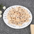 thumbnail image 1 of Learning Tools, Wood Blocks, High Playability 2 Set Pratical Useful For Kid Study Children Gift Capital English Alphabet With Number Wood Plate Mixed Set,Lowercase English Alphabet, 1 of 8