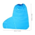 thumbnail image 7 of 10pcs Portable Plastic Rain Shoe Covers Protectors for Booties Sneakers Easy to Carry, 7 of 7