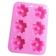thumbnail image 2 of Uioepy Heavily Discounted 6-Link Sakura Silicone Mold Cherry Blossoms Silicone Mould Fondant Cake Cookie Decorating Mould Cake Tools Cake Mould Dessert Molds, 2 of 6