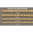 thumbnail image 5 of Gold Chain - Womens Italian Byzantine Chain 10K/14K Gold, 5 of 7