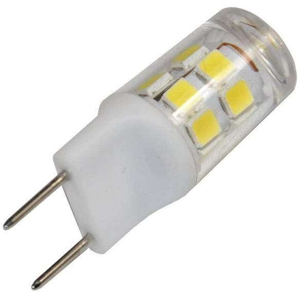HQRP G8 Bi-Pin 17 LEDs Light Bulb SMD 2835 Cool White for Accent, Microwave ovens, Pendant, Puck, Under Cabinet Puck Lights