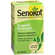 Senokot Natural Vegetable Laxative Ingredient, Tablets, (Pack of 3)
