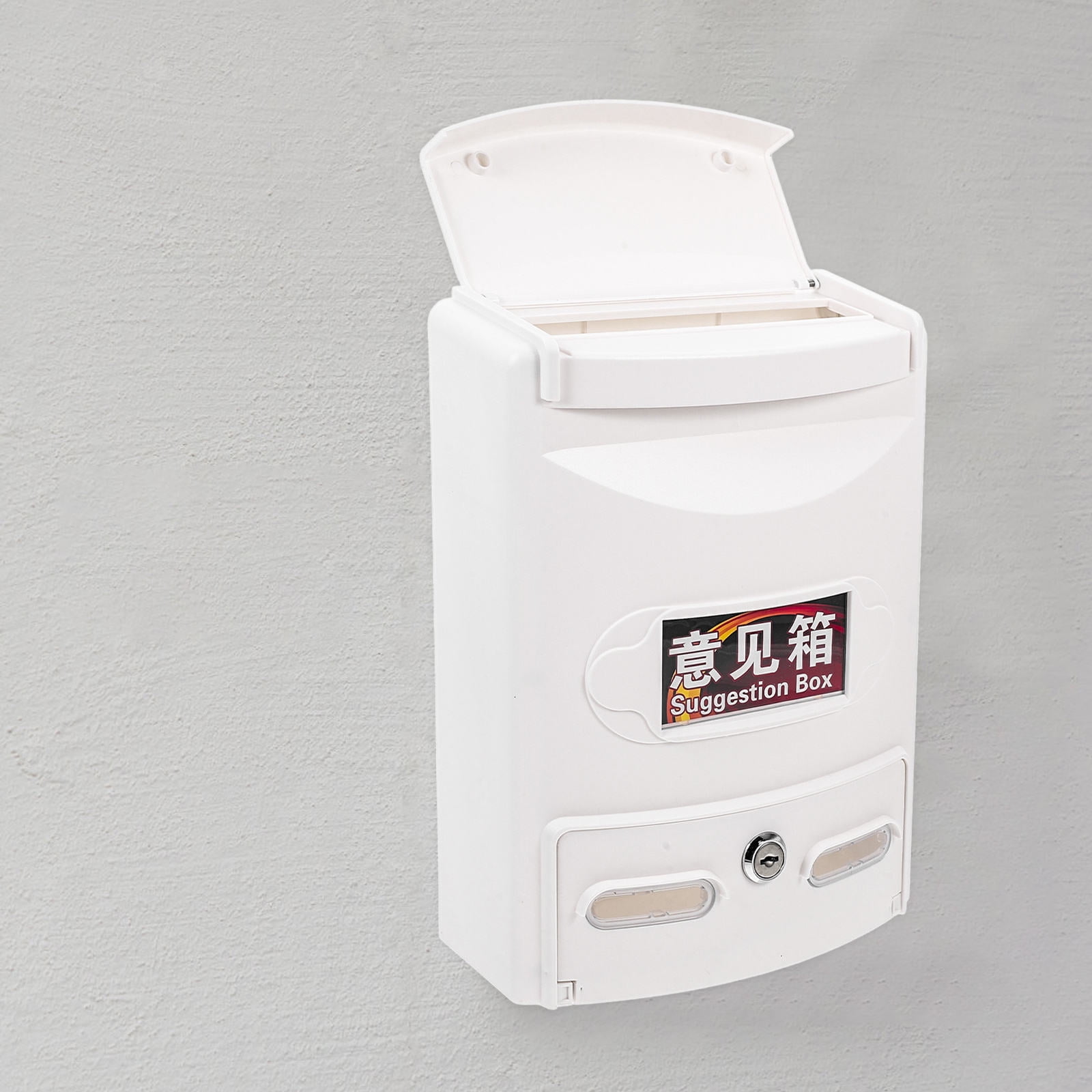 Hemoton  Classroom Mailbox Donation Boxes for Fundraising Office White