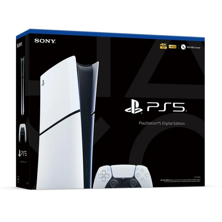 Sony PlayStation_5 Digital Edition Slim Console – Next-Gen 4K