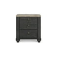 thumbnail image 5 of Signature Design by Ashley Nanforth Traditional 2 Drawer Nightstand with USB Charging Ports, Two-Tone Brown, 5 of 9