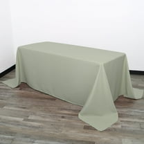 Your Chair Covers - 90 x 156 Inch Rectangular Polyester Tablecloth Sage