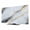 Grey Yellow, variant on Gray Marble TV Cover for 32 Inch Screen, Stretch Fabric Dustproof TV Display Protector, Modern Ink Painting Art Abstract Elastic Slipcover Monitor Cover for Indoor Desktop Computer 27.9"x15.7"