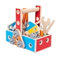 thumbnail image 2 of Juego de herramientas de madera Montessori, juguete de construcción, bloques de construcción, juego de herramientas para niños, kits de herramientas Hugo tornillos juguetes, 2 of 10
