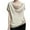 Khaki0, variant on Women's Elegant Shirts Loose Cowl Neck Solid Color Short Sleeve Tops Comfortable Dressy Casual Clothes