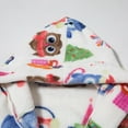 thumbnail image 5 of GYRATEDREAM Boys Girls Robes Cartoon Hooded Plush Robe Animal Pajamas Soft Fleece Bathrobes Cute Sleepwear Gowns, 5 of 8