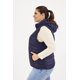 thumbnail image 2 of Chaleco afelpado con capucha Roman Fashion /Tallas Extras, 015 (Marino) azul marino 36, 2 of 7