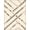 Brown Beige Ivory, Pattern 17, variant on ODIKA 8'x10' Washable Area Rug Non-Shedding, Easy Care, Scattered Footprint Patterned Tossed Bone Motif Border Print Flowing Dynamic for King Size Bedroom Under Bed, Master Suite