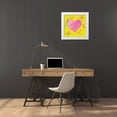 thumbnail image 3 of Fays, Lynda 26x26 White Modern Wood Framed Museum Art Print Titled - Reve de libellule, 3 of 4