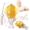 Yellow, variant on Crawling Baby Toy for Infant Tummy Time,Dancing Octopus Musical Moving Learning Toys for 6-12 12-24 Months Toddler Boys Girls,Pink