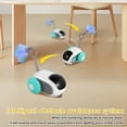 thumbnail image 6 of AOLIGEI Interactive Cat Toys Remote Control Toy USB Rechargeable Automatic Obstacle Avoidance Intelligent Dual Mode Smart Electric Indoor Cats Pet Kit, 6 of 7