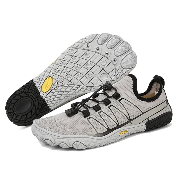 Zapatos Playa Descalzos Secado Rápido Antideslizante Likrtyny Gris 36