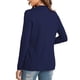 thumbnail image 5 of Puntoco Chaqueta De Mujer Cárdigan De Frente Abierto Chaqueta Entallada Casual Oficina Recortada Blazers Liquidación De Navidad Puntoco Puntoco-3593, 5 of 8