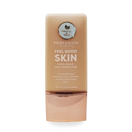 Profusion Cosmetics Feel Good Skin Foundation Make up Medium 1