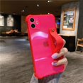 thumbnail image 1 of Funda de teléfono transparente con correa de muñeca para iPhone 11 13 11Pro Max XR XS Max X 7 Plus 13 12 Pro 14 Color fluorescente funda trasera suave Tan Jianjun unisex, 1 of 2
