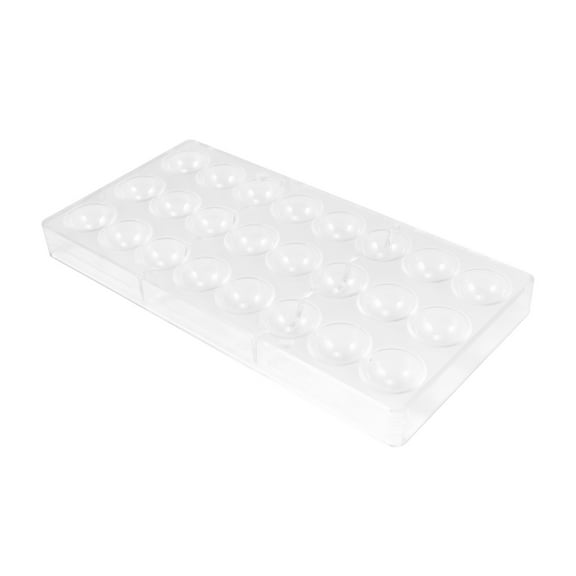 24 Holes Semi Sphere Chocolate Mould Polycarbonate Bar Mold Half Ball Candy Maker Bakeware