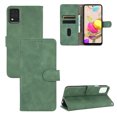 thumbnail image 1 of For LG K42 PU Leather Flip Case Card Slots Holder Kickstand Book Folding Folio Cover-Green, 1 of 5