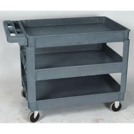 Wesco 270454 3rd Tray for 24 in. x 36 in. Deluxe Plastic Cart. 3rd Tray ONLY. Cart NOT included.