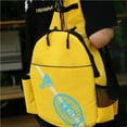 thumbnail image 4 of fastboy Sac à Dos de Tennis Résistant à l'Usure Sac de Badminton Grande Capacité Sacs de Rangement Sac à Dos Imperméable à l'Épreuve du Vent Bonne Étanchéité Jaune, 4 of 8