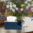 thumbnail image 2 of Decorative Tissue Box Holder for Desktop and Coffee Table, Storage Organizer for Bedroom and Office Use, 2 of 6