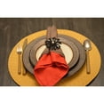 thumbnail image 2 of Vibhsa Flower Napkin Rings Set of 8 (Black Pearl), 2 of 5