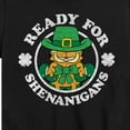 thumbnail image 3 of Garfield - Ready For Shenanigans - Toddler And Youth Short Sleeve Graphic T-Shirt, 3 of 5