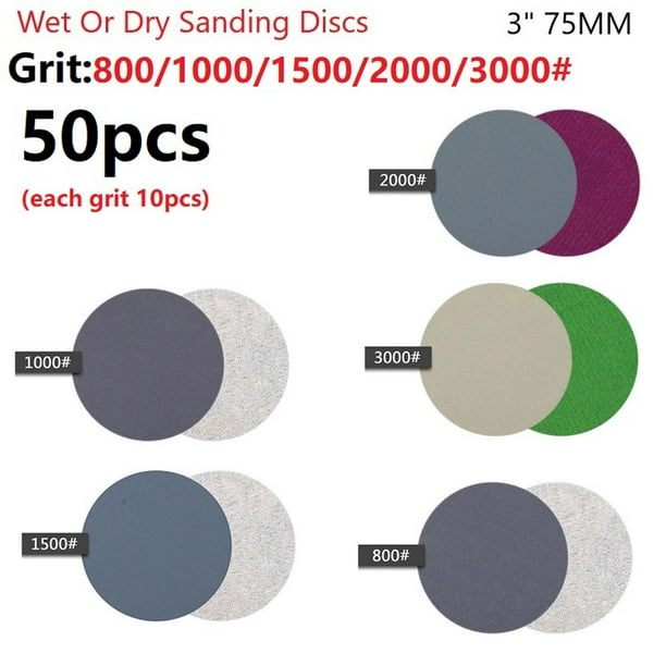 3 inch sanding 2024 discs 3000 grit