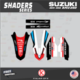 thumbnail image 4 of Kalair GFX Graphics Kit for Suzuki RMZ250 (2014-2016) Shaders Series, 4 of 5