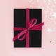 thumbnail image 3 of Caja de regalo negra, caja de embalaje para regalo, caja de envoltura para regalo, caja de regalo rectangular, 3 of 7