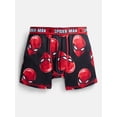 thumbnail image 6 of Spiderman Boys Boxer Brief Underwear, 4-Pack, 6 of 6
