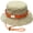 Khaki, variant on Adjustable Windproof Fisherman Hat Summer Outdoor Hat Wide Brims Sun Shielding Hat Travel Essential For Beach Camping