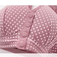 thumbnail image 5 of OVAFBAU Bras for Women Supportive Seamless Push Up Bra T-Shirt Bra Plus Size Wireless Bra Front Closure Fixed Cup Push Up Shaping Tank Women Underwears, 5 of 8