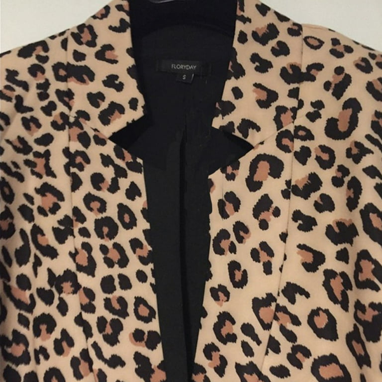 Floryday leopard clearance jacket