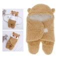 thumbnail image 1 of Manta de Swaddle, Lujosas Suave Esencial para Bebés, de Dormir Del Cochecito, Recepción de Envoltura de Swaddling, Envoltura de Swaddle Cal , S Yotijar Saco de dormir, 1 of 10