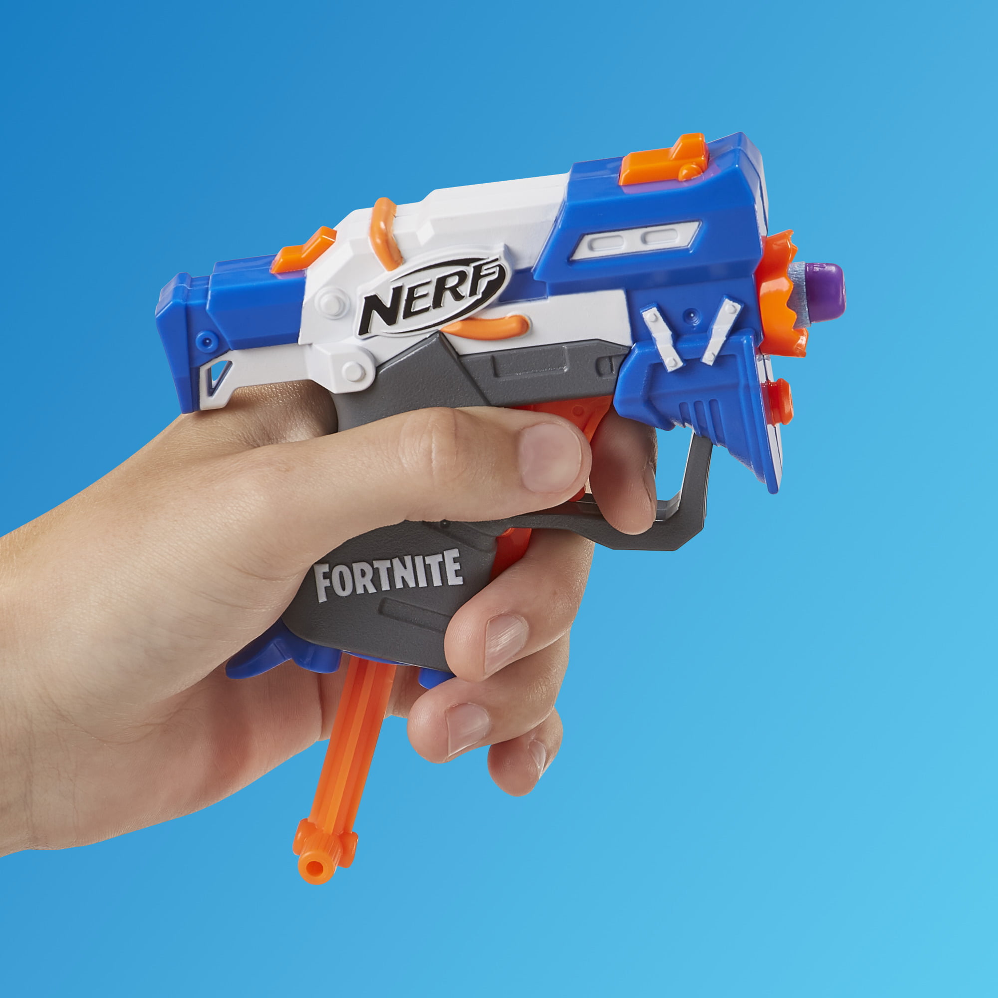 Teens Adults Includes 3 Blasters and 6 Official Nerf Elite Darts for Kids Nerf Fortnite 3 Dart-Firing Micro Trio