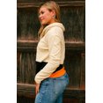 thumbnail image 2 of ABPHQTO Top festivo de Halloween de cuello alto naranja para mujer, 2 of 5