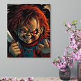 thumbnail image 3 of Chucky Decorative Painting Canvas Wall Poster Art Picture Painting Hanging Picture Gift Living Room Posters Bedroom Painting Decor, 3 of 8