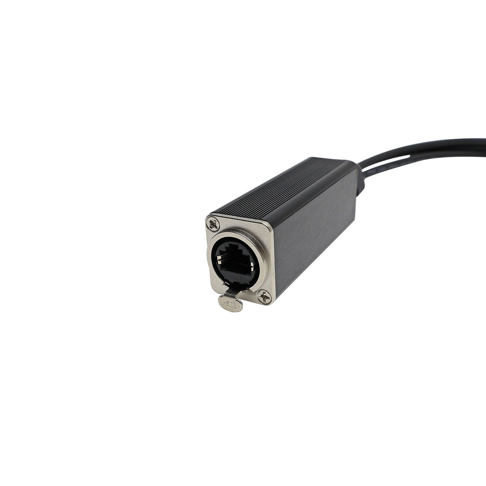 Guitar 4 Channel XLR RJ45 Sound Extender Cable Metal Case 328ft Transmission Balanced Signal for Studio Recording Stage Equipment