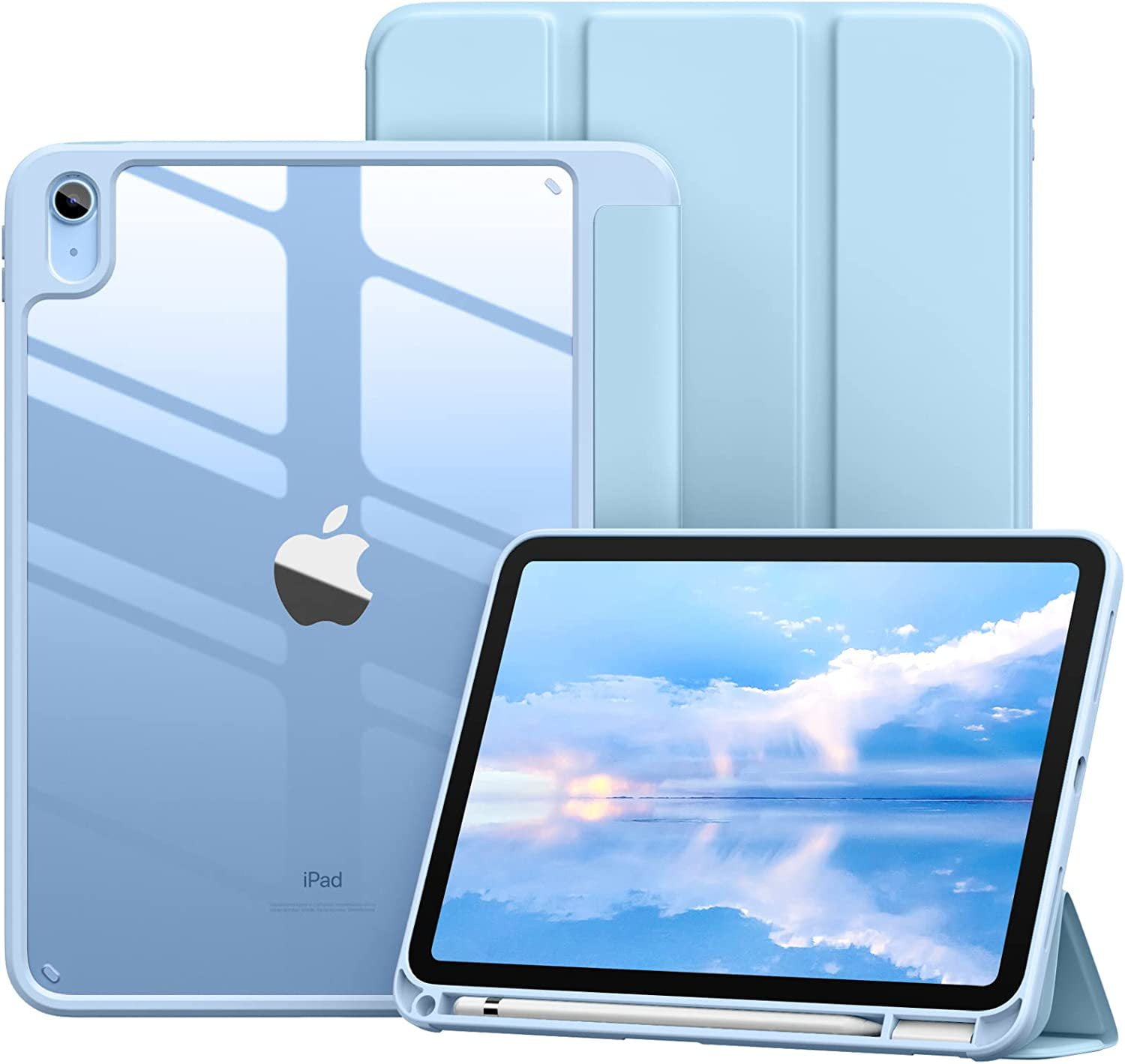 Case for iPad 10th Generation, 2022 Model iPad 10.9, Soft TPU Case