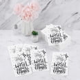 thumbnail image 5 of 150 Pack Disposable Bathroom Napkins Wash Your Hands Paper Napkins Bathroom Etiquette Guest Dinner Napkins Decorative Paper Hand towels for Bathroom Wedding Birthday Anniversary, Black, 5 of 14