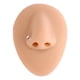 thumbnail image 1 of Modelo de silicona, pantallas flexibles suaves reutilizables para practicar acupuntura sin soporte Yuyangstore Molde de silicona para la nariz, 1 of 7