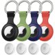 thumbnail image 1 of Yanonmyfd  Fundas para Apple AirTag 2021[4 Piezas], Silicona Funda Airtag para Llavero, Anti-Perdida Anti-Rasguños Ligero Protectora Funda con Llavero para Localizador Apple Airtags, 1 of 13