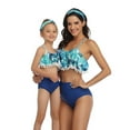 thumbnail image 6 of FLMEI Family Mother Daughter Swimsuits 2PCS Parent-Child Girls Bikini Women Bathing Suit Set for Toddler Kids Mom Two Piece Halter Swimwear, 6 of 8