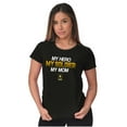thumbnail image 4 of US Army Logo My Mom Hero Soldier Women's T Shirt Ladies Tee Brisco Brands S, 4 of 5