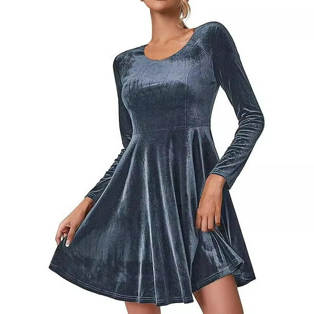 Minivestido ajustado sin mangas y con espalda descubierta para mujer - Color liso, alta elasticidad, para discoteca/fiesta - Tallas S-XXL