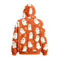 thumbnail image 7 of Zijinkuiwen Women Oversized Fleece Hoodie with Pet Pocket Cute Ghost Bat Star All Over Print Pullover for Halloween Fall Casual Daily Wear,XL, 7 of 7